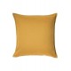 GURLI Minder Kırlent Kılıfı   50x50 Cm Altın Rengi Fermuarlı Yastık Kılıfı