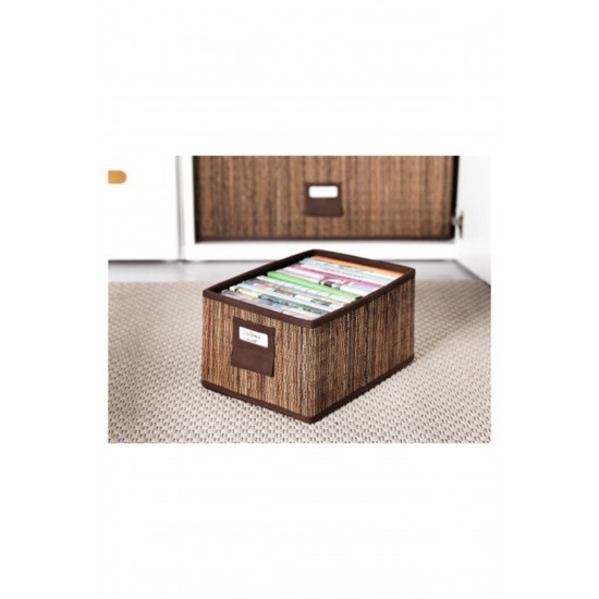 Motorp Kutu Palmiye Yaprağı Rengi 14x30x 15 Cm