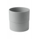 Nypon, Plastik Saksı, 19 Cm, Gri