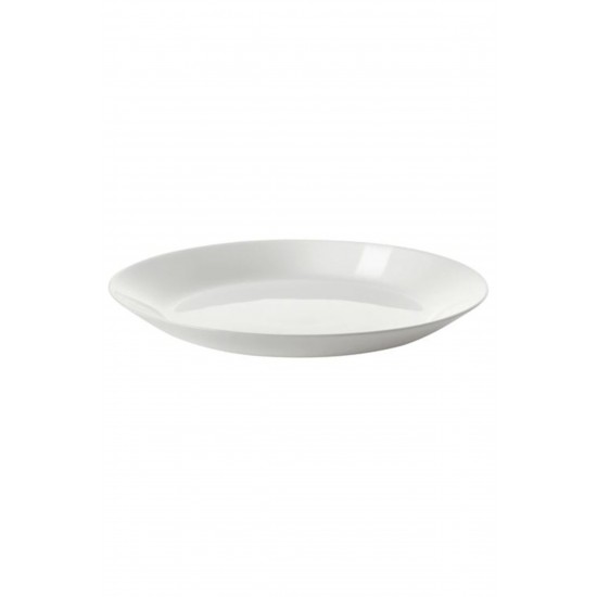 Oftast Sofra Tatlı Servis Tabağı Beyaz 19 Cm 1 Adet