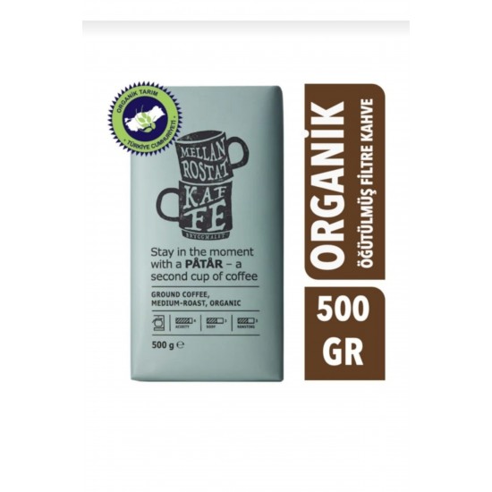 Orta Kavrulmuş Organik Kahve, Ikea Filtre Kahve 500 Gr.