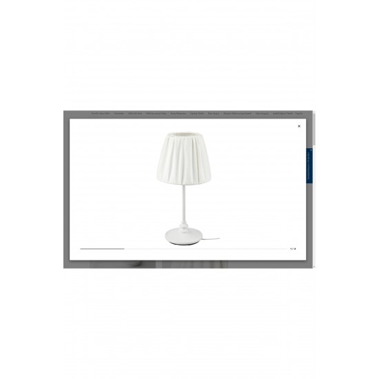 IKEA Osterlo Beyaz Abajur