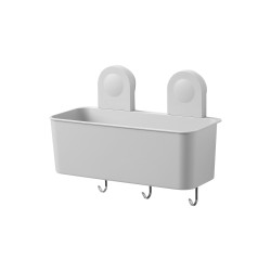 IKEA Ranen Gri 26x21 Cm Duş Sepeti Banyo Düzenleyici Kutu