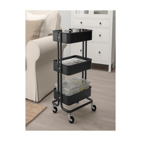 Raskog Servis Arabası Siyah