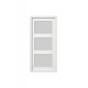 Rıbba Beyaz 3 Lü Çerçeve 50x23 Cm Beyaz Derin Kenarlı Ahşap Fotoğraf Resim Çerçevesi
