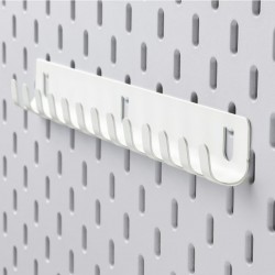 IKEA Skadıs Çok Amaçlı Pano Parçası, Beyaz, Kanca