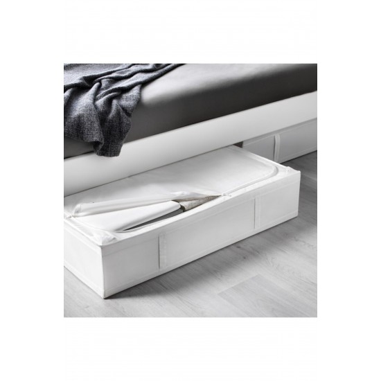 IKEA Skubb 93x55x19 Beyaz Hurç Yatak Altı Yastık Çarşaf Nevresim Giysi Saklama Kutusu Hurç Kutu