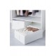IKEA SKUBB Kutu Hurç 44x55x19 cm Beyaz