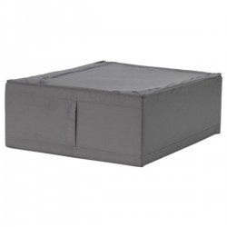 IKEA Skubb 43x53x19 cm Saklama Kutusu, Koyu Gri