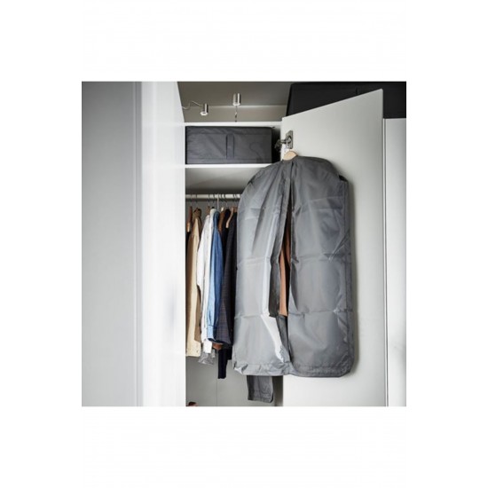 IKEA Skubb 43x53x19 cm Saklama Kutusu, Koyu Gri