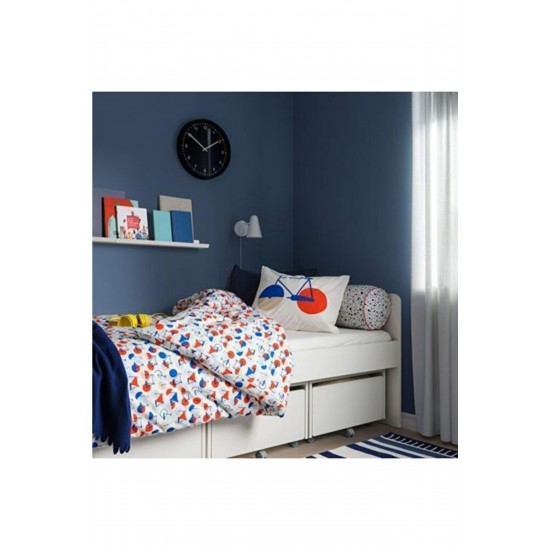 Sportslıg Tek Kişilik Nevresim Takımı, Beyaz-çok Renkli, kentsoylu