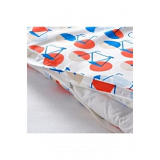 Sportslıg Tek Kişilik Nevresim Takımı, Beyaz-çok Renkli, kentsoylu