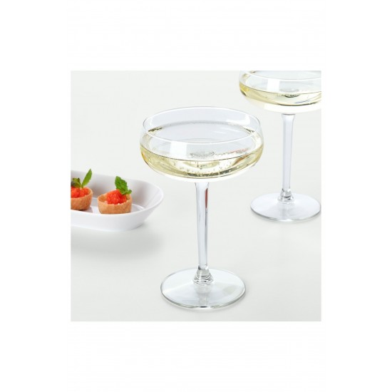 Storhet 2'li Şampanya Kadehi Tatlı Sunum Bardağı Saydam 300 Ml