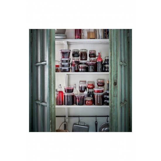 Störtskön Cam Kapta Orman Meyveleri Kokulu Mum - Mor