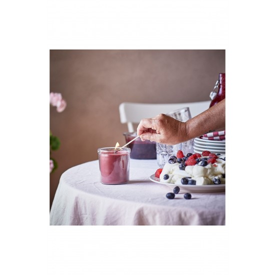 Störtskön Kırmızı 40 Saat Bardakta Kokulu Mum