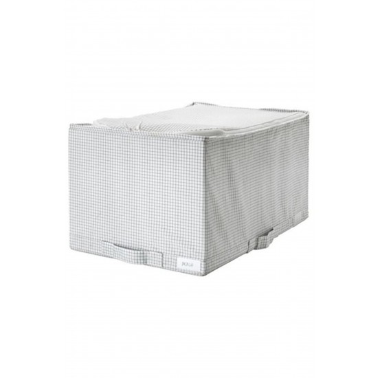 Ikea Stuk Dolap Içi Düzenleyici Kutu Beyaz-Gri 34x51x28 Cm