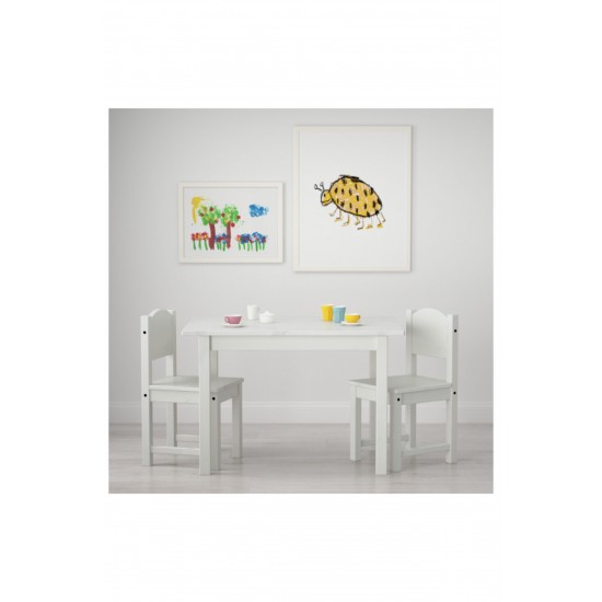 Sundvik Masa Beyaz, 76x50 Cm