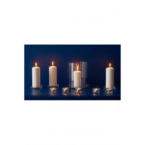 IKEA GLassig Tealight Dekoratif Cam Mumluk 5adet
