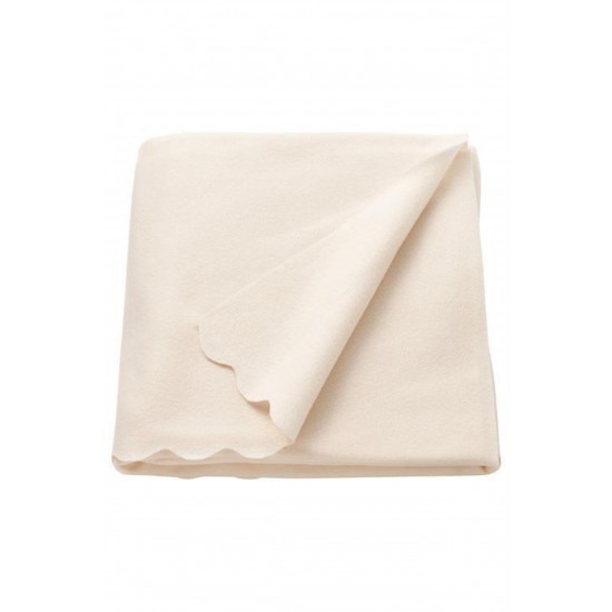 Tek Kişilik Polar Battaniye Örtü   Kırık Beyaz, 120x160 Cm Tv Battaniyesi