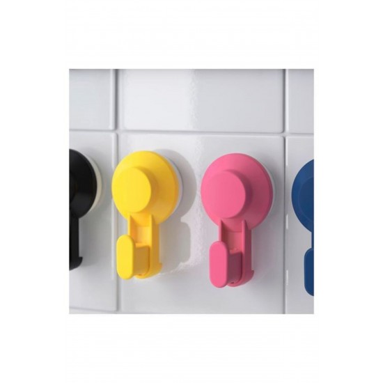 IKEA Tisken Duvar Askısı Vantuzlu Askı Renkli 4 Adet