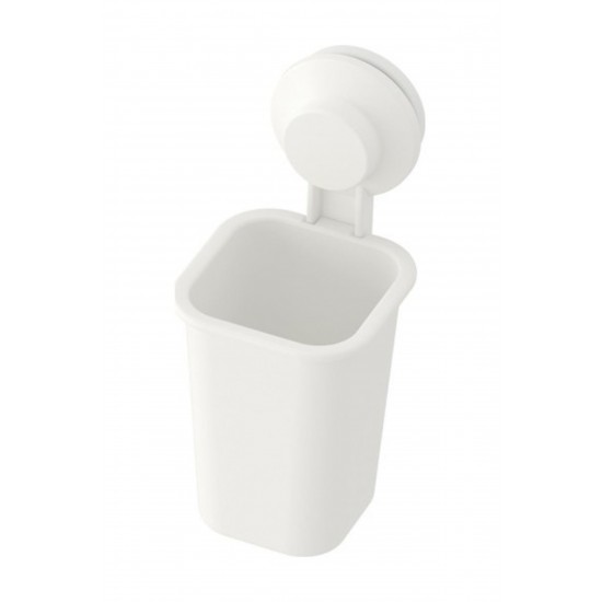 Tisken Vantuzlu Beyaz Plastİk Diş Firçalık