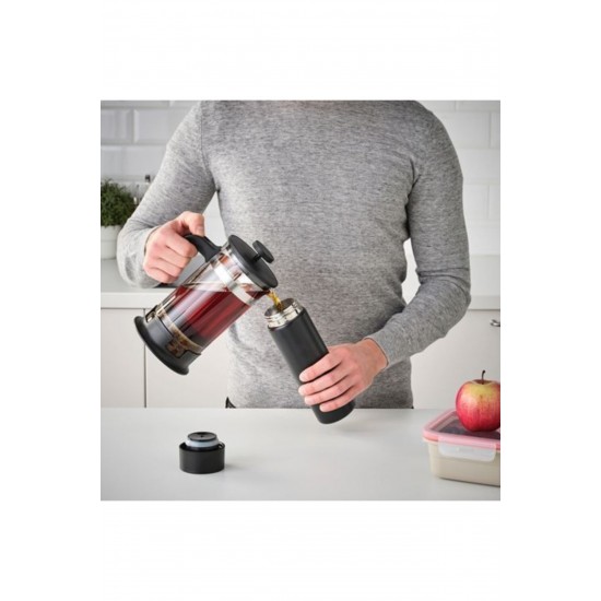 Undersöka Termos Renk: Siyah Ebat Yükseklik: 21 Cm Hacim: 0.4 Lt