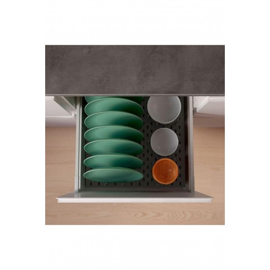 Uppdatera Antrasit 60 cm Çekmece Düzenleyici