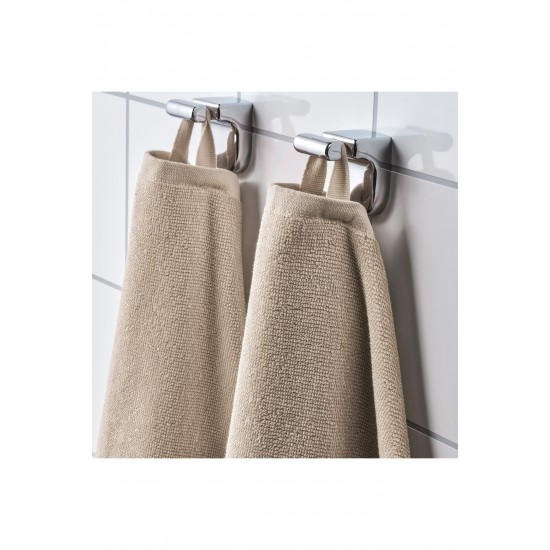 Vagsjön 30x30 Yeşil 4 Adet El Yüz Mutfak Kurulama Durulama Misafir Banyo El Havlusu