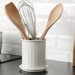 IKEA Valvardad Çatal Kaşıklık Mutfak Bıçaklık Bej Boyalı Palanmaz Çelik 13 Cm