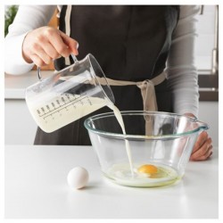 IKEA Vardagen 1 Lt Ölçek Ölçü Kabı - Isıya Dayanıklı Cam