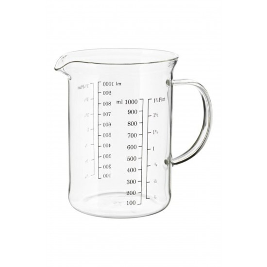Vardagen 1 Lt Ölçek Ölçü Kabı - Isıya Dayanıklı Cam