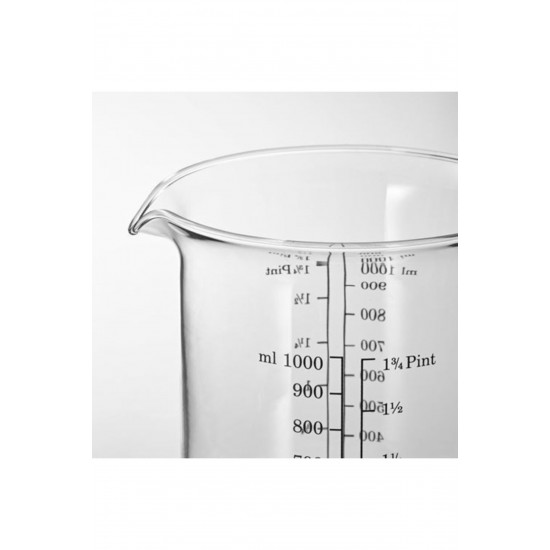 Vardagen 1 Lt Ölçek Ölçü Kabı - Isıya Dayanıklı Cam