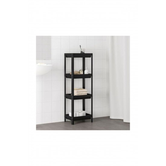 Vesken 3 Bölmeli Banyo Mutfak Raf Ünitesi  36x23x100 cm