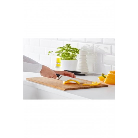 Vörda Bıçak Seti Paslanmaz Çelik-siyah 3 Parça